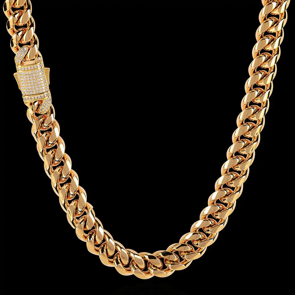 Bling Diamond Clasp Necklace