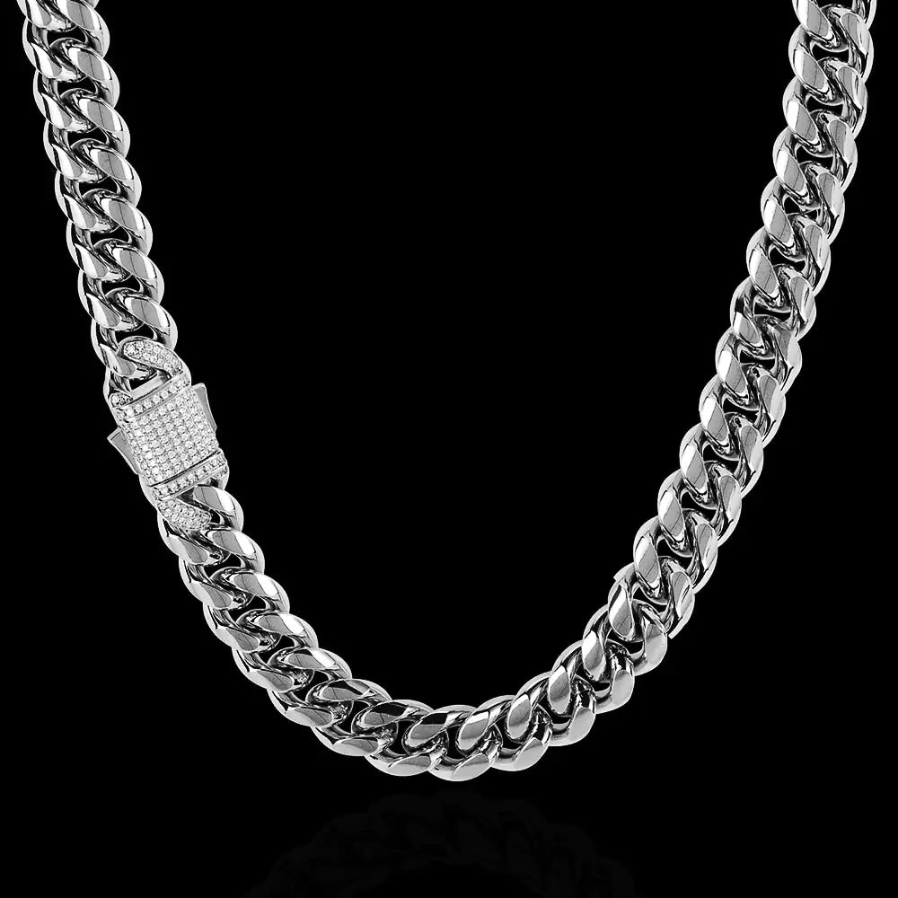 Bling Diamond Clasp Necklace