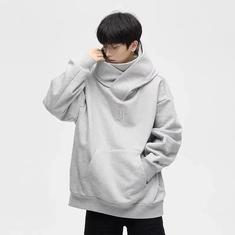 Ninja Streetwear Turtleneck Hoodies For Men